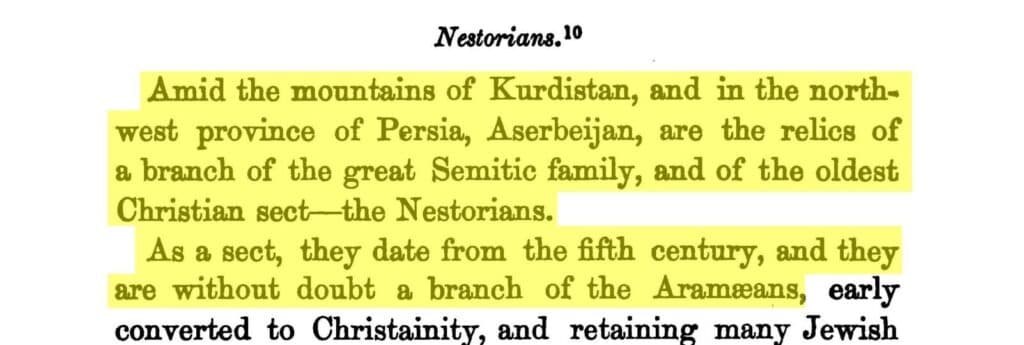 Nestorian Arameans
